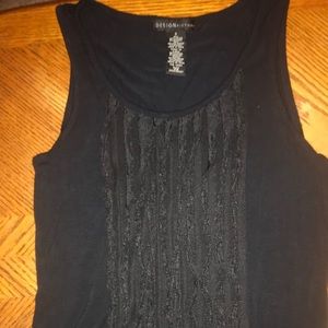 Black dressy tank top